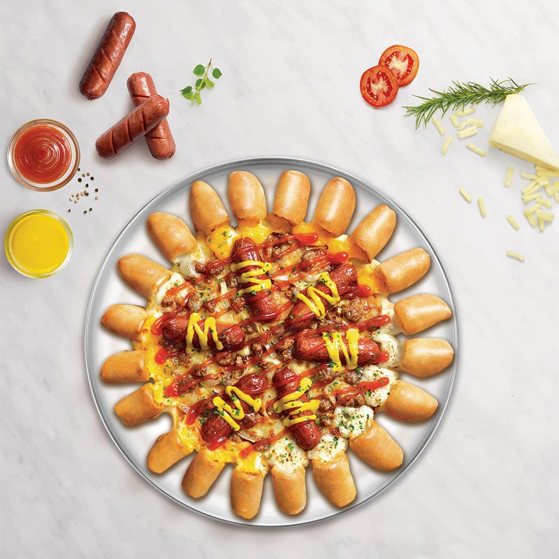 Deedro Pizza Baking Pan Pizza Sheet, 10 inch Stainless Steel Pizza Tray Round Pizza Oven Pan for Home Restaurant Pizzeria, Nontoxic & Heavy Duty, Easy Clean & Dishwasher Safe, Set of 4 - Image 4